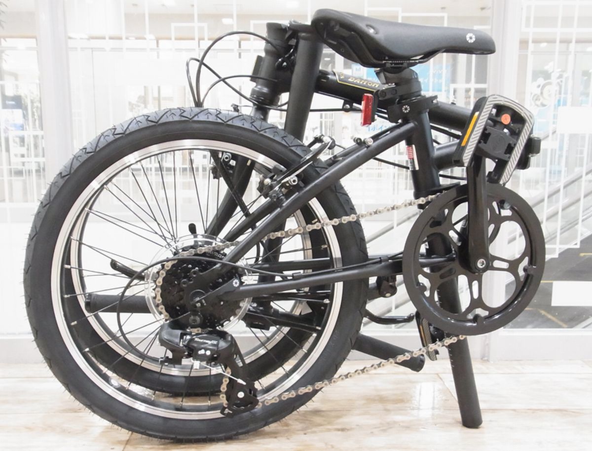 船橋×DAHON】マットブラックで太めタイヤの折りたたみ自転車が入荷