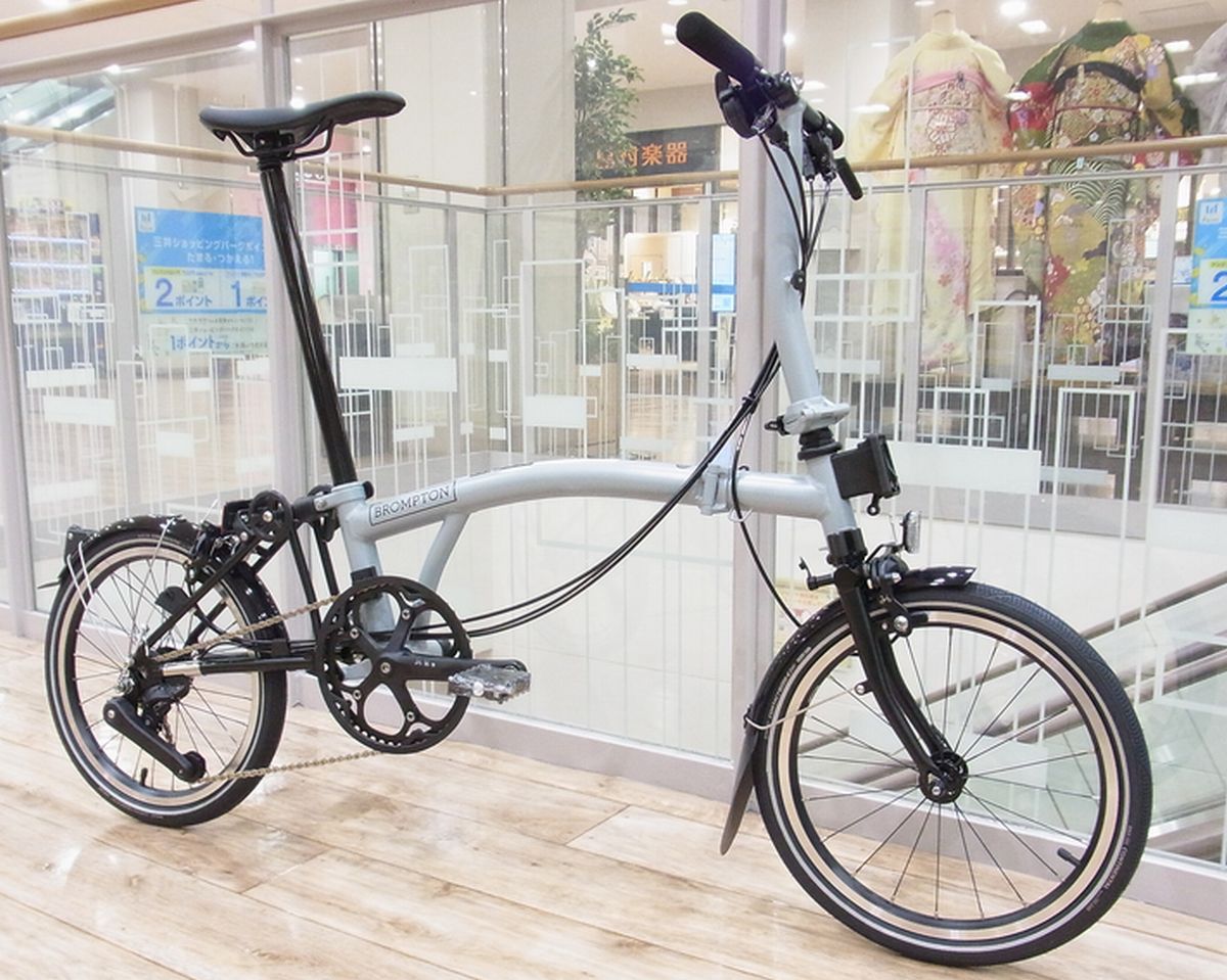 BROMPTON STORE】P-LINEのニューカラーであるルナアイス入荷！しかも12