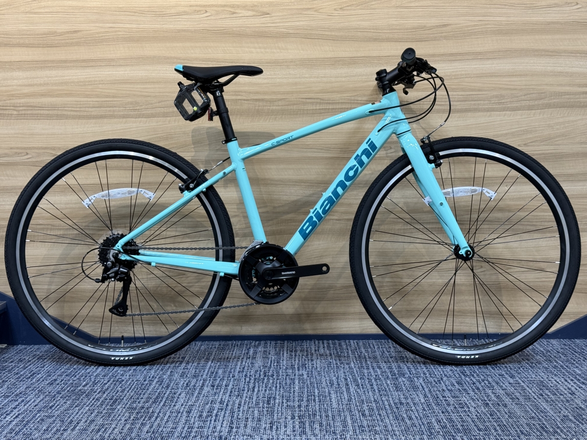 BIANCHI】通学・通勤にも！春らしく爽やかなクロスバイクならC-SPORT