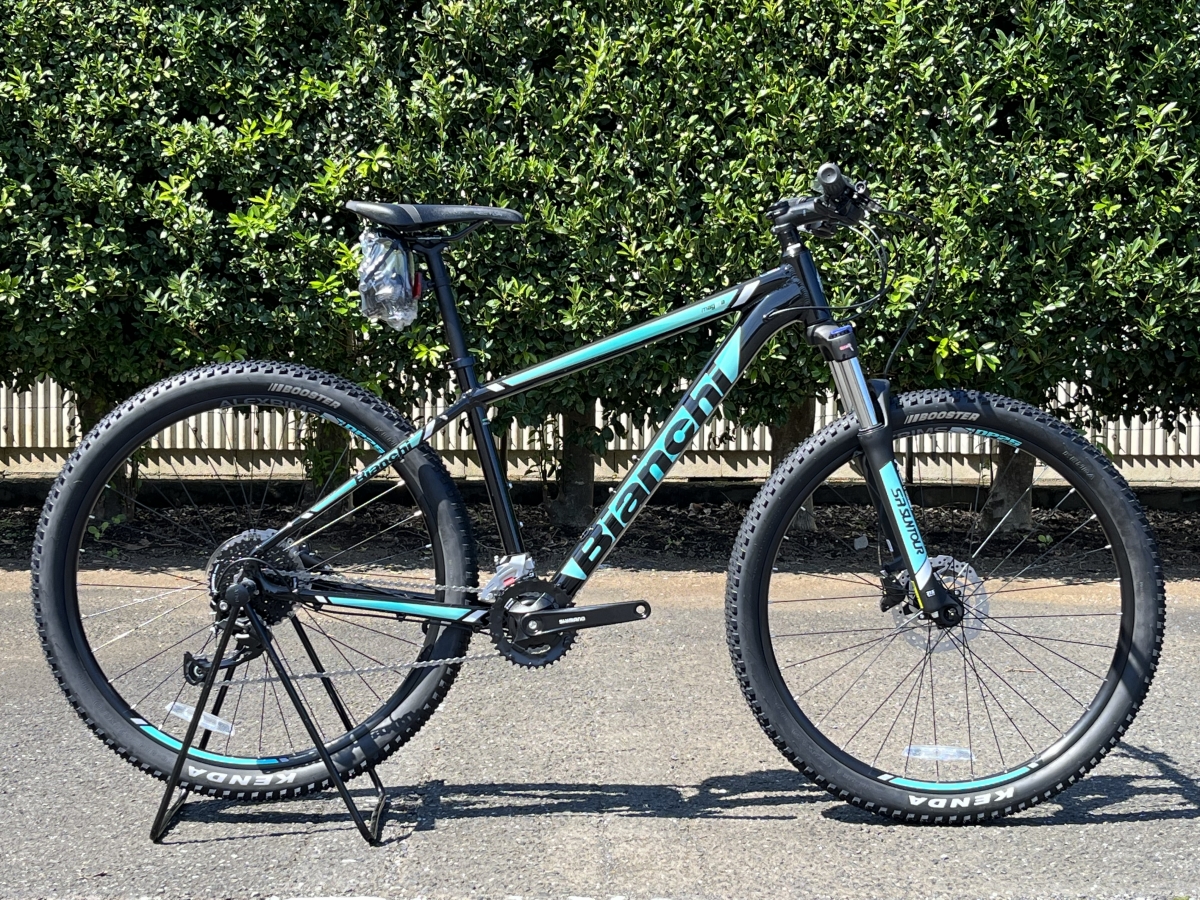 BIANCHIのエントリーモデルMTB『MAGMA 7.2』入荷！人気のチェレステ