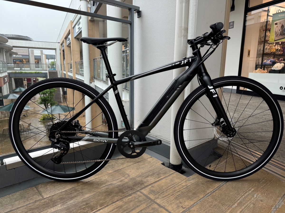 BESV】クロスバイクタイプの電動アシスト自転車在庫中！”JF1″なら通勤