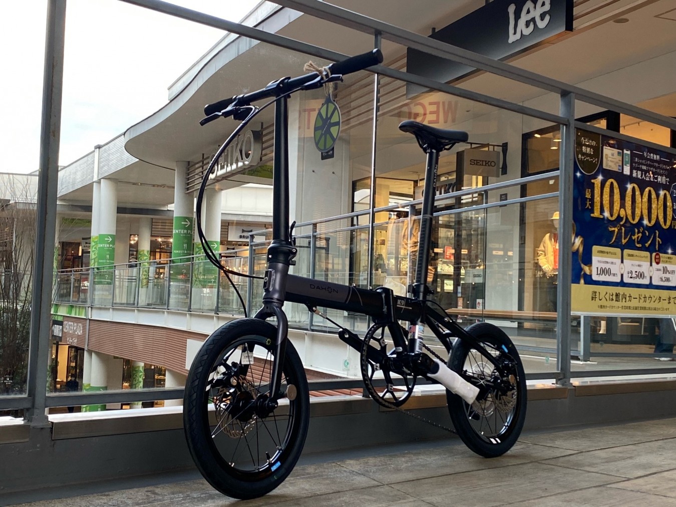 DAHON】大人気”K9X(クロス)”展示中です！絶妙な携帯性と走行性を両立