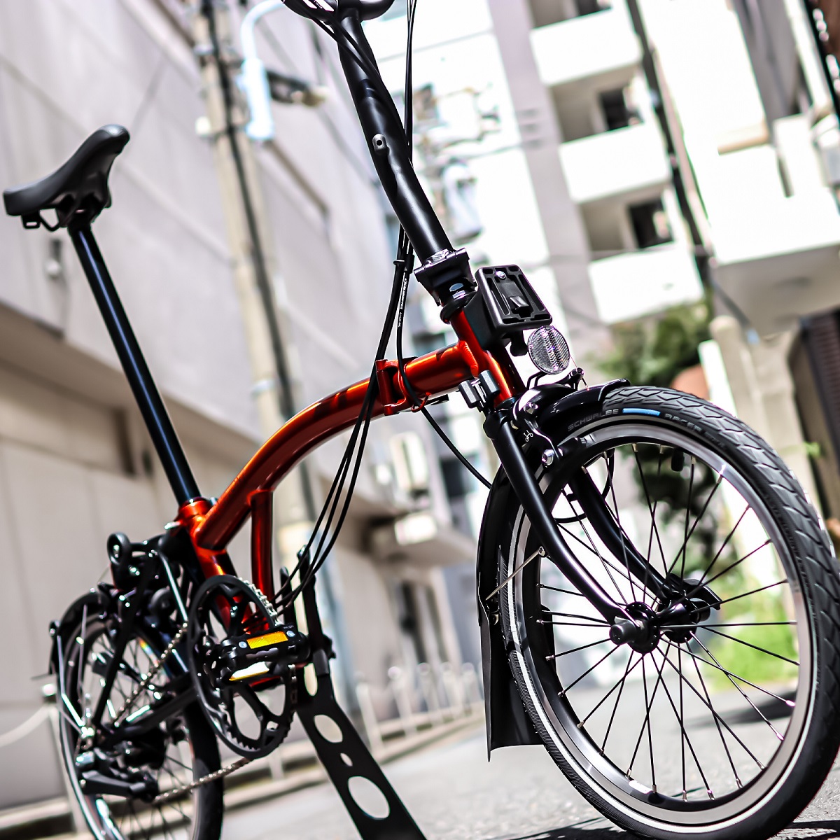 BROMPTON】フレイムラッカー | 上野、御徒町で自転車をお探しならY's