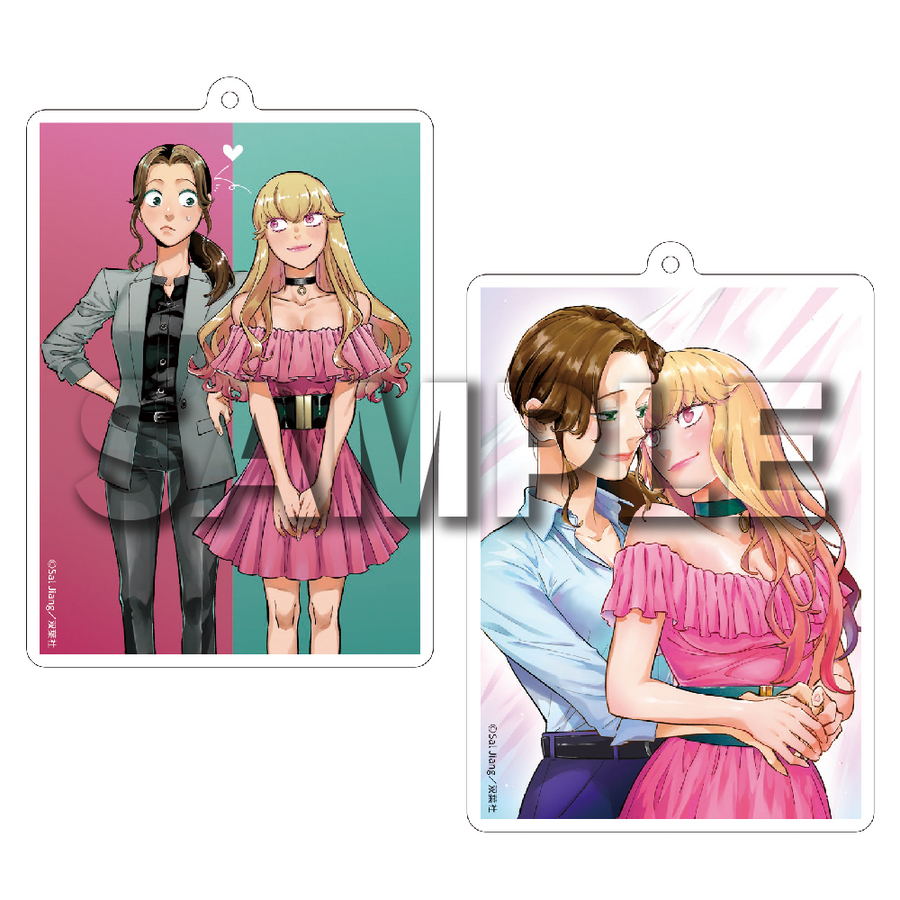 Sal Jiang/彩香ちゃんは弘子先輩に恋してる/アクリルキーホルダー（2個