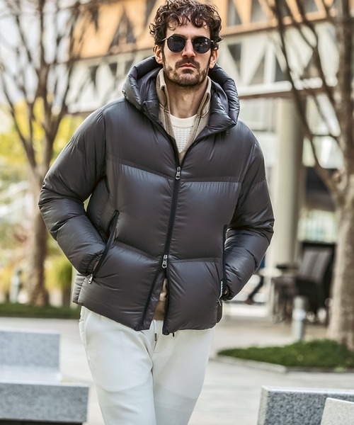 1PIU1UGUALE3 RELAX ダウンジャケット ダウン メンズ : ZOZOTOWN Yahoo