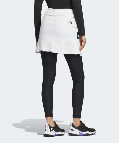 adidas（アディダス） スカート 撥水 アシンメトリー プリーツスカート