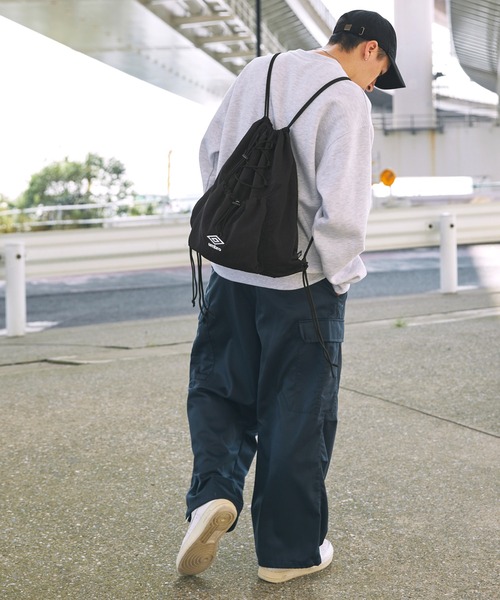 umbro（アンブロ） デイバック リュック 別注 ロゴ刺繍 ナイロン