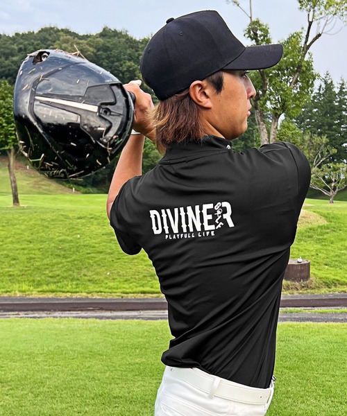 DIVINER GOLF（ディバイナー ゴルフ） tシャツ 「DIVINER GOLF」バック