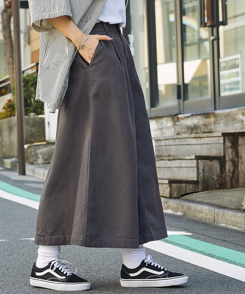 Dickies（ディッキーズ） スカート バックロゴ刺繍カツラギフレア