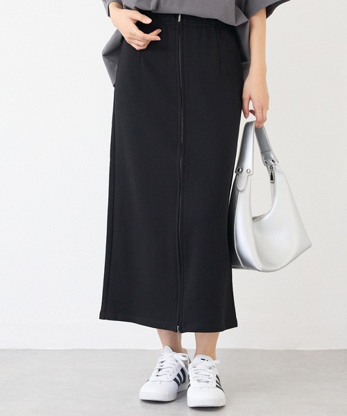 LAVEANGE（ラビアンジェ） スカート スウェットファスナースカート