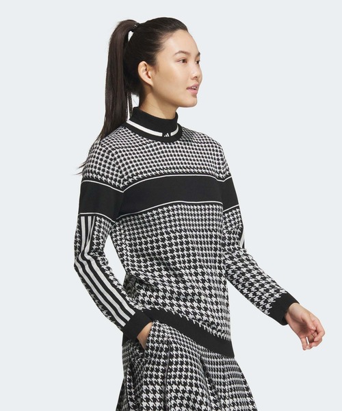 adidas（アディダス） ニット セーター PRIMEKNIT ハウンドトゥース