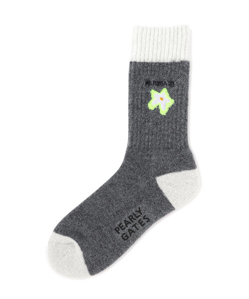 PEARLY GATES（パーリーゲイツ） 靴下 「PEARLY GATES」フラワー