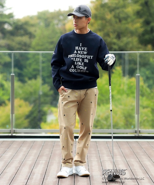 BEAMS GOLF（ビームス ゴルフ） セーター ニット 「MEN」PEANUTS
