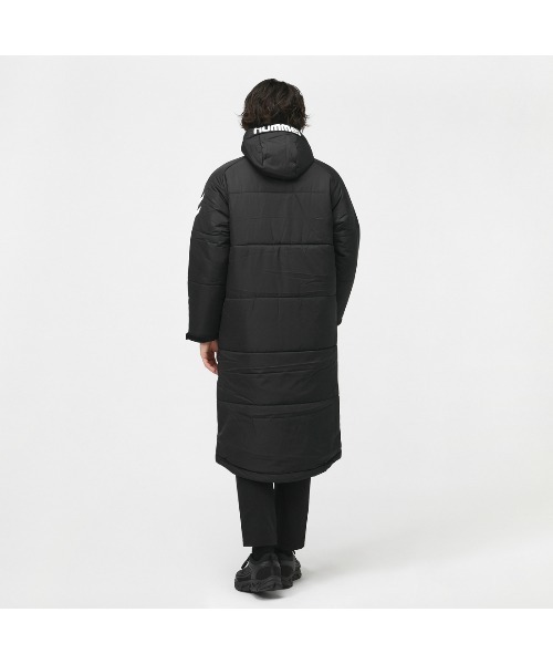 hummel（ヒュンメル） ダウンジャケット ダウン パデッドロングコート