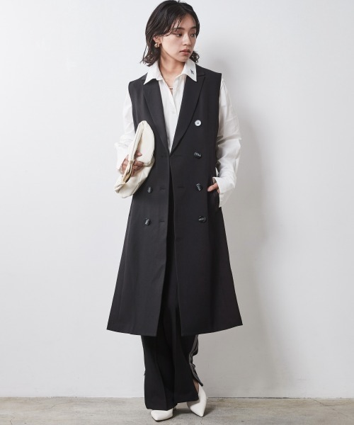 CHIC STYLE（シックスタイル） ベスト ジレ 「大きいサイズ