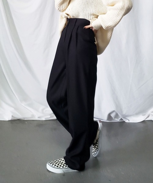 me+em select（ミームセレクト） スラックス パンツ 「 選べる17色