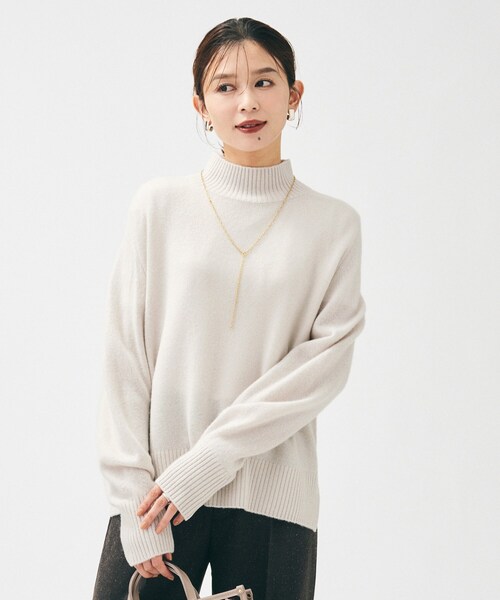 UNTITLED（アンタイトル） ニット セーター 「8色展開/洗える」ウール