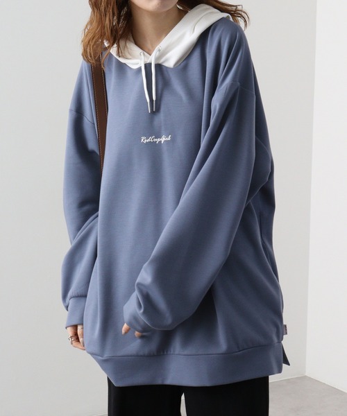 RED CAP GIRL（レッドキャプガール） パーカー ダンボールニット