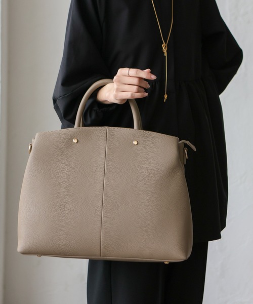 VitaFelice（ヴィータフェリーチェ） トートバッグ 本牛革2way3