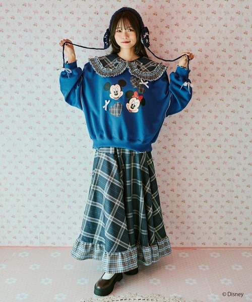 kutir（クティール） スカート 「クティールとレトロ」切り替えダブル