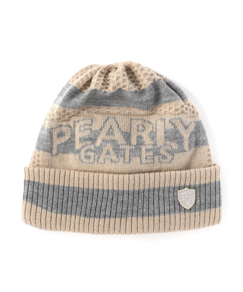 PEARLY GATES（パーリーゲイツ） ニット帽 ニットキャップ 「PEARLY