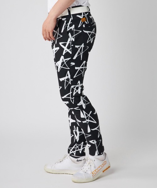 パンツ 「Loudmouth/ラウドマウス」柄テーパードロングパンツ
