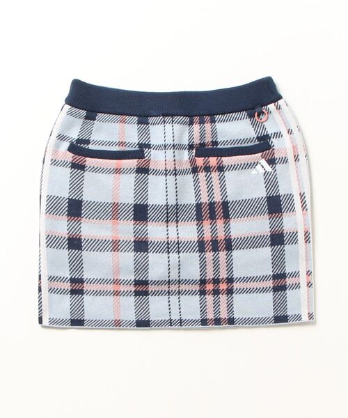 adidas（アディダス） スカート タータンチェック ニットスカート