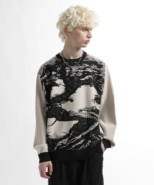 HARE（ハレ） セーター ニット BONSAI KNIT(HARE) メンズ : ZOZOTOWN