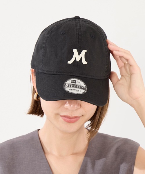 NEW ERA（ニューエラ） キャップ 帽子 「NEW ERA×MICA＆DEAL」”M”ロゴ