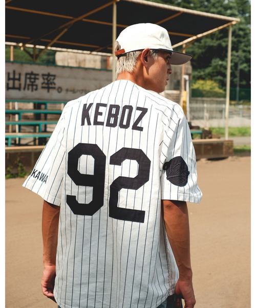 KEBOZ（ケボズ） シャツ CLASSIC BASEBALL JERSEY メンズ : ZOZOTOWN