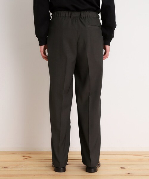 THE SHOP TK パンツ ツイルワイドスラックス メンズ : ZOZOTOWN Yahoo