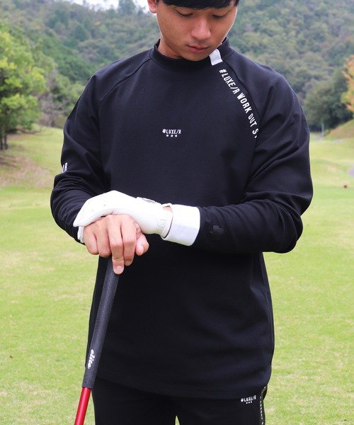 tシャツ (RM)「LUXE/R GOLF」ストレッチ スムース アシンメトリー