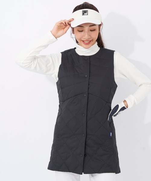 FILA GOLF ダウンベスト ベスト レディース メンズ : ZOZOTOWN Yahoo
