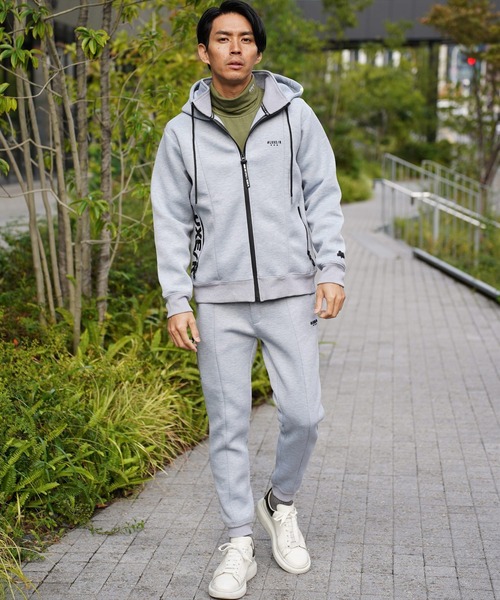 パーカー (RM)「LUXE/R GOLF」ストレッチ スポンジ ボンディング