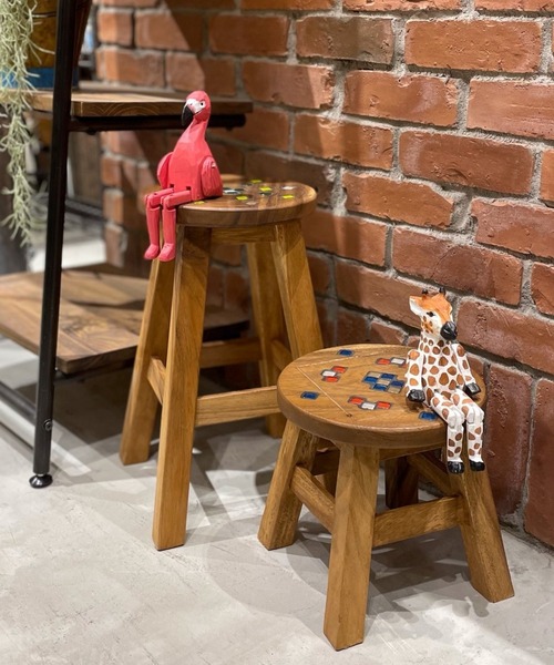 niko and…（ニコアンド） 家具 オリジナルクリスタルハイスツール