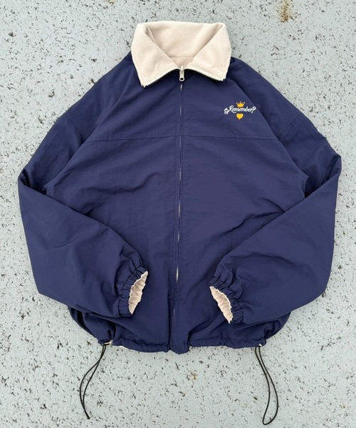 Remember. ブルゾン アウター Nylon×Freece Reversible Jacket