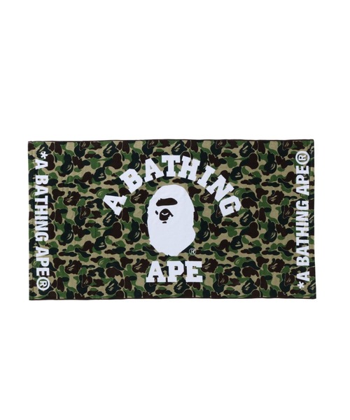A BATHING APE（アベイシングエイプ） タオル ABC CAMO BEACH TOWEL