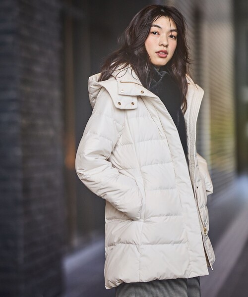 ANY（エニィ） ダウンコート ダウンジャケット 「フード取り外し可能