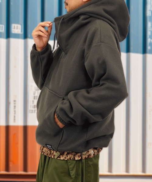 BURNER（バーナー） パーカー 「GROOVY STORE」両面起毛オーバーサイズ