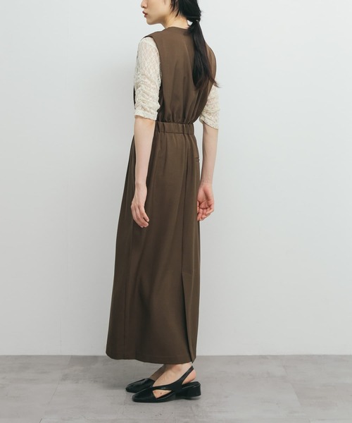 KBF（ケービーエフ） ワンピース カシュクールラップジャンパー