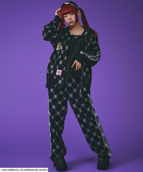 GALFY（ガルフィー） ジャージ GALFY×クロミコラボ ドクロだらけ