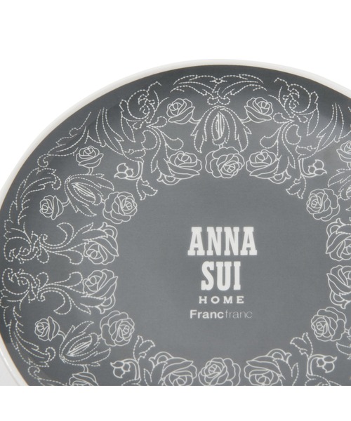Francfranc（フランフラン） 食器 ANNA SUI プレート M グレー