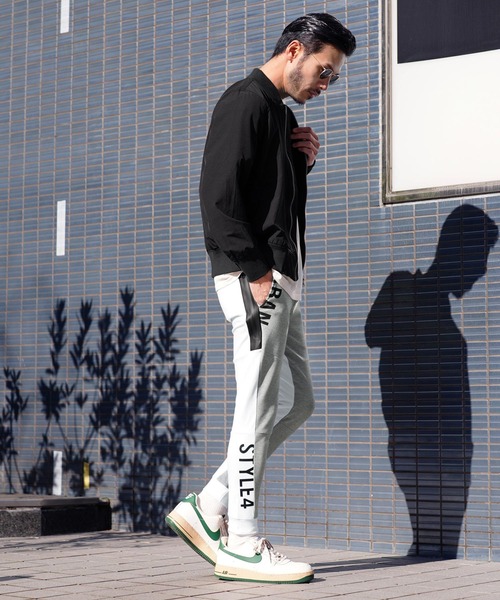 LUXE/R（ラグジュ） パンツ ポンチ切り替えジョガーパンツ メンズ