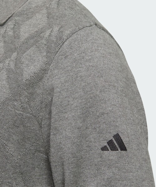 adidas（アディダス） ポロシャツ アーガイル柄 セーター ポロ「adidas