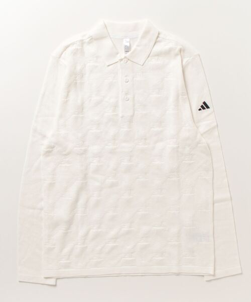 adidas（アディダス） ポロシャツ アーガイル柄 セーター ポロ「adidas