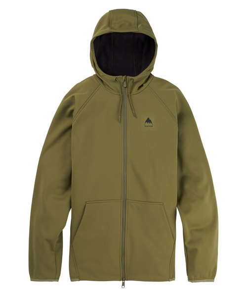 BURTON（バートン） パーカー 撥水 ボンディングフリース ジップアップ