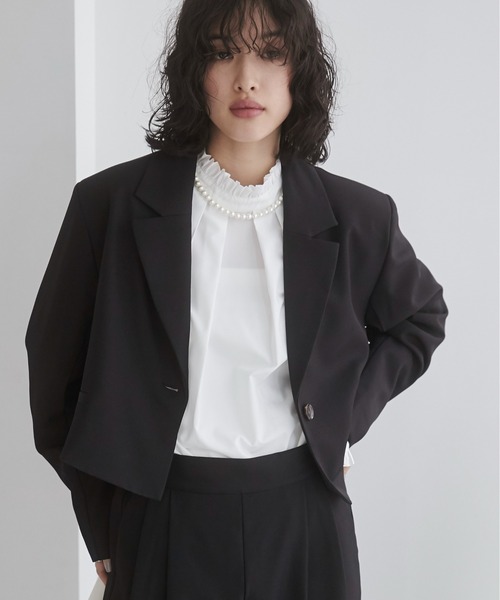 ANGIE ジャケット テーラードジャケット 「オケージョン対応
