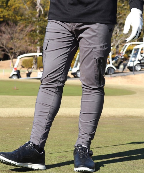 カーゴパンツ (RM)「LUXE/R GOLF」ストレッチ クロス メンズ