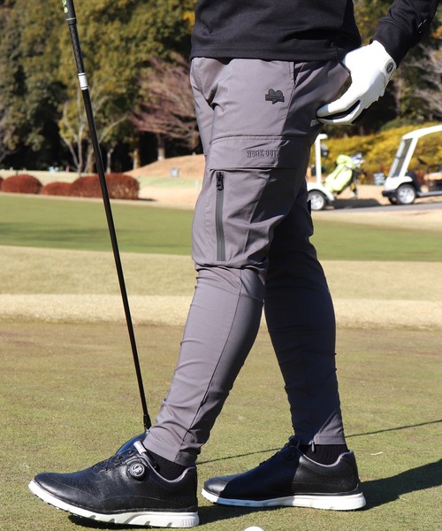 カーゴパンツ (RM)「LUXE/R GOLF」ストレッチ クロス メンズ