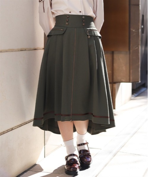 axes femme（アクシーズ ファム） スカート ジップ×フィッシュテール